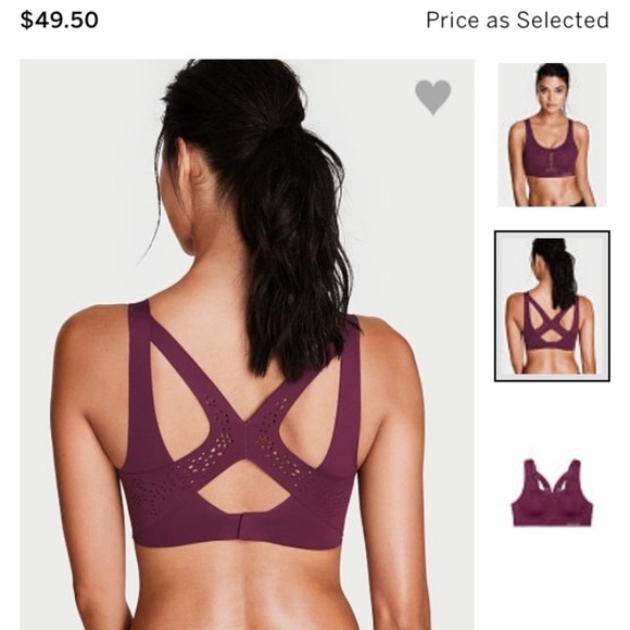 Victoria's Secret Purple Sports Bra - Picture 3 of 6